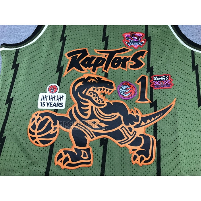 Maglia
 Tracy McGrady NO 1 Toronto Raptors Mitchell & Ness 1998-99 Verde
